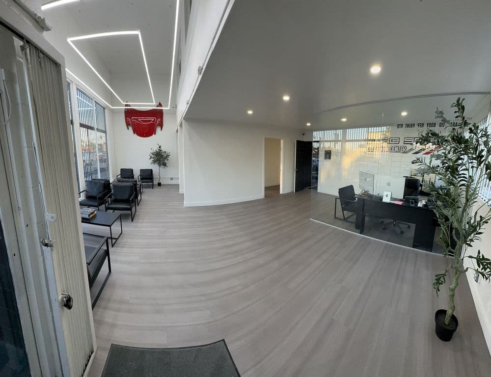 Euro Spec Collision shop interior