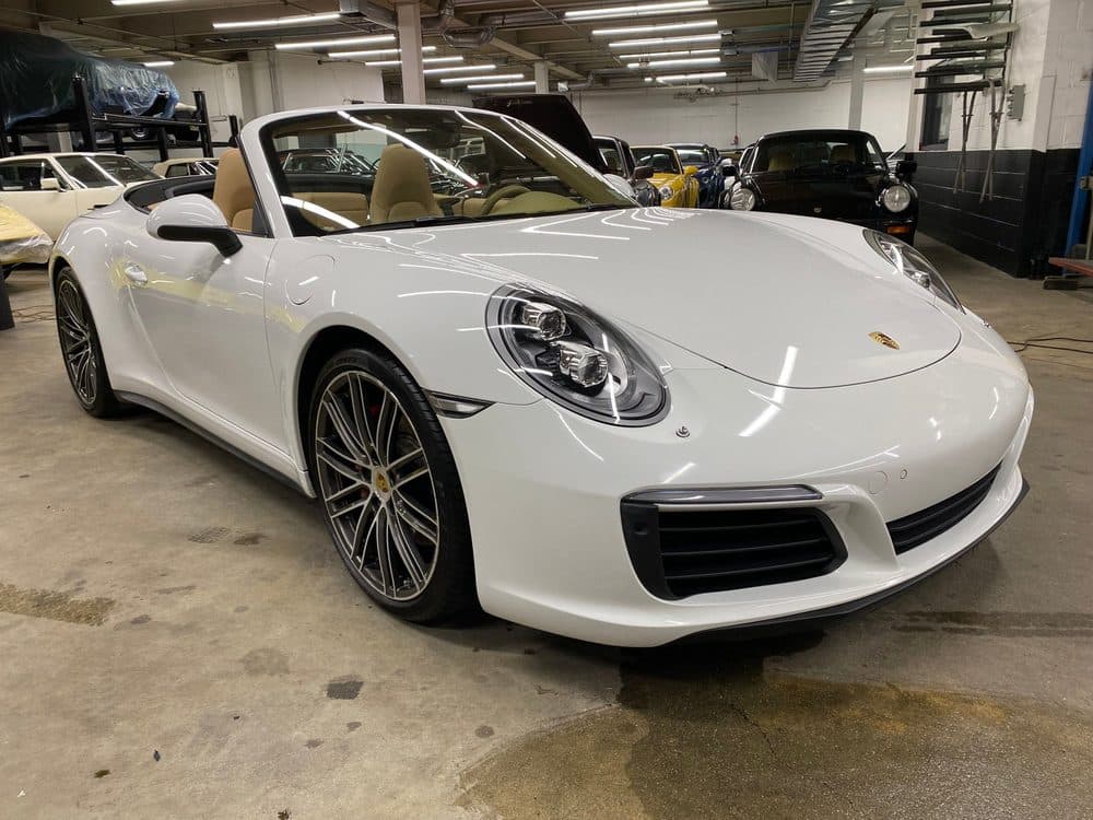 Porsche collision repair at Euro Spec Collision